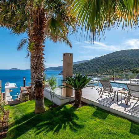 Beachfront White Villa With Private Swimming Pool Kalkan Exterior foto