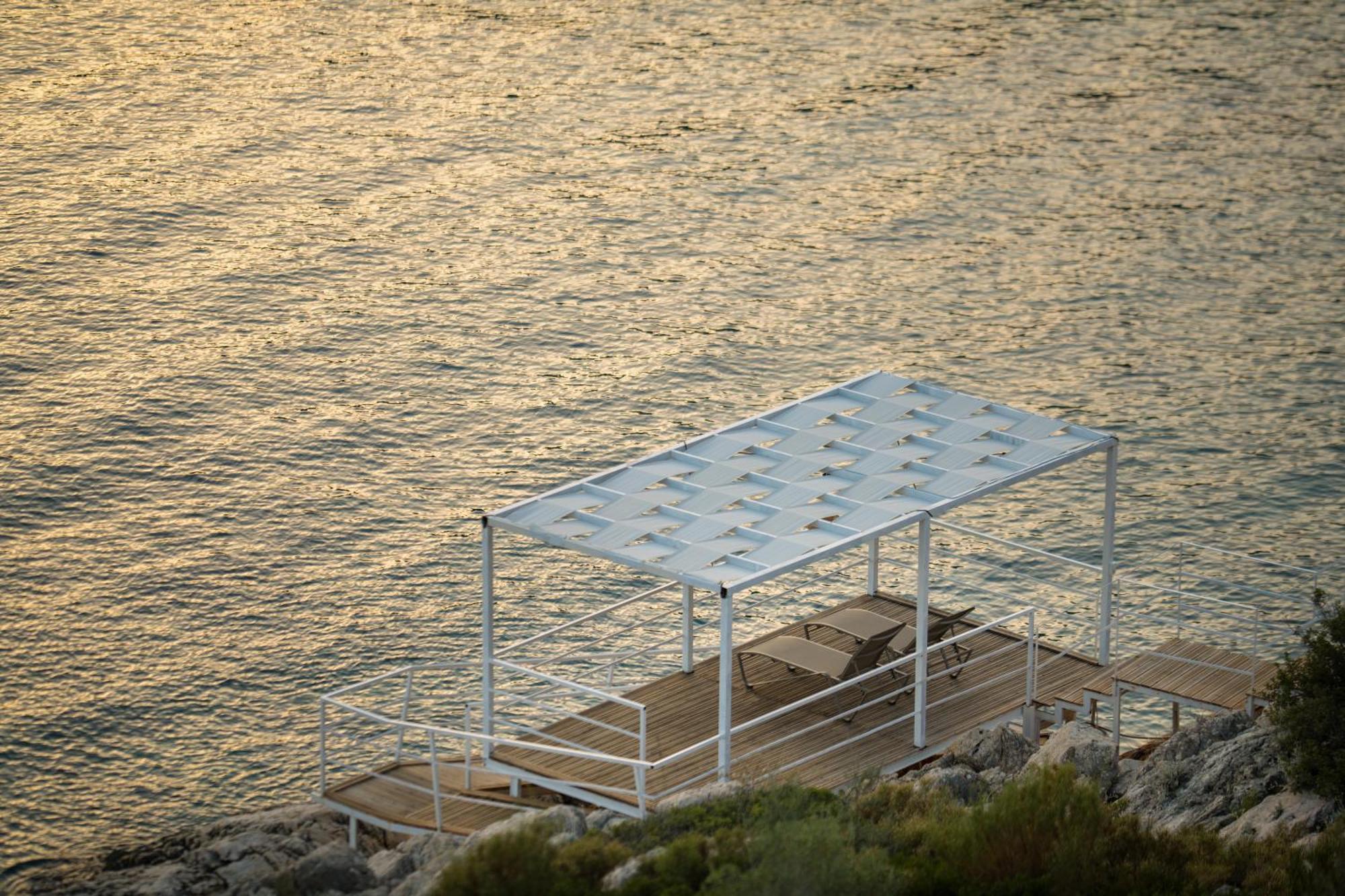 Beachfront White Villa With Private Swimming Pool Kalkan Exterior foto